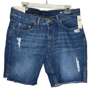 Anthropologie Reiko Low Rise Jean Shorts 30 NWT